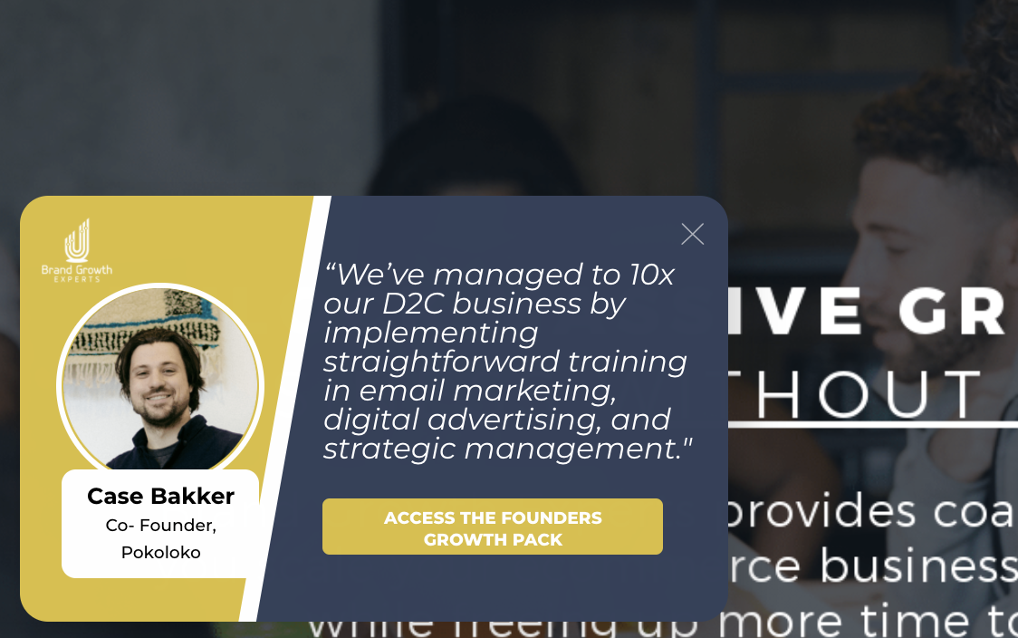 Show social proof to increase conversion rates