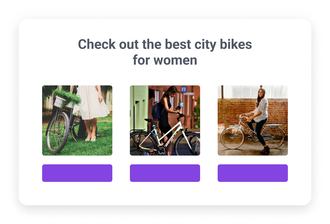 Product recommendation based on collected visitor data